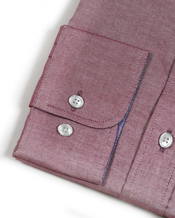 Eden Park Oxford Shirt - Dk Red