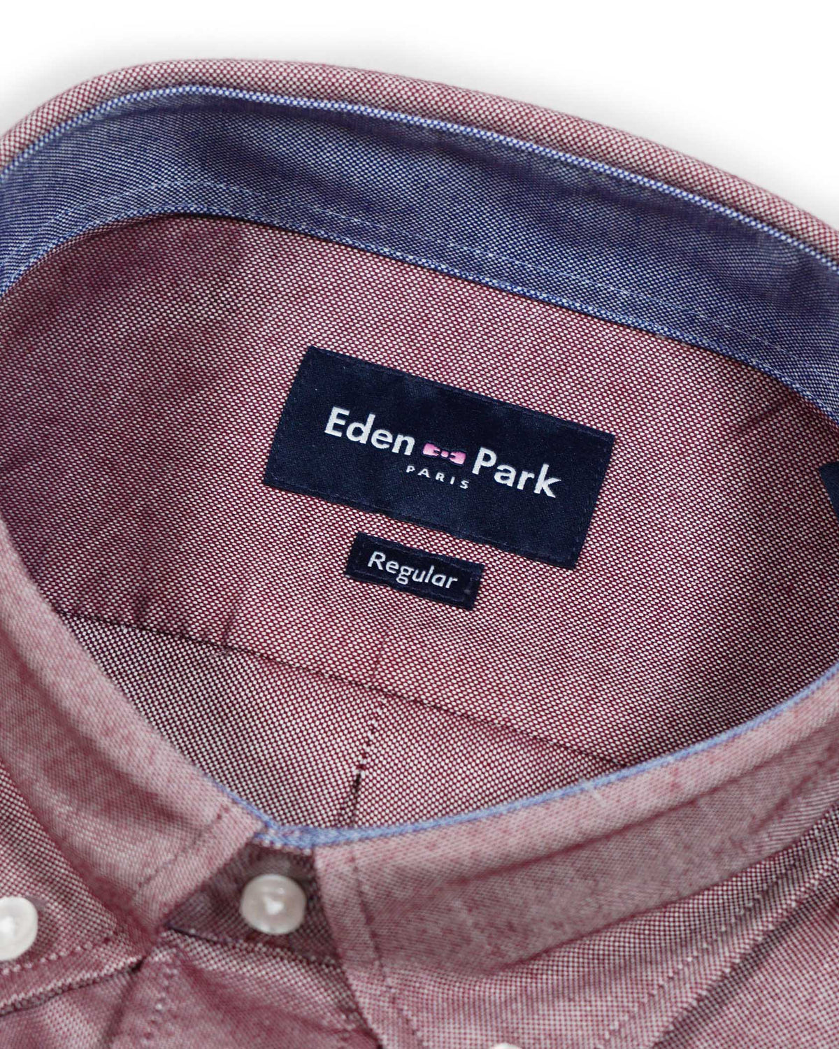 Eden Park Oxford Shirt - Dk Red