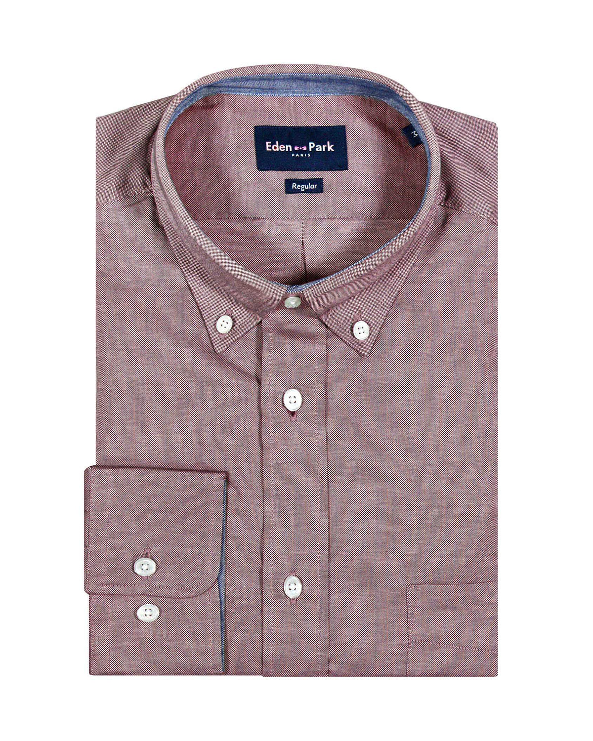 Eden Park Oxford Shirt - Dk Red
