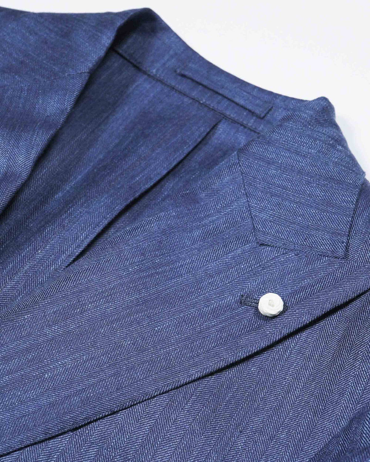 Luigi Bianchi Virgin Wool and Silk Blend Blazer - Blue