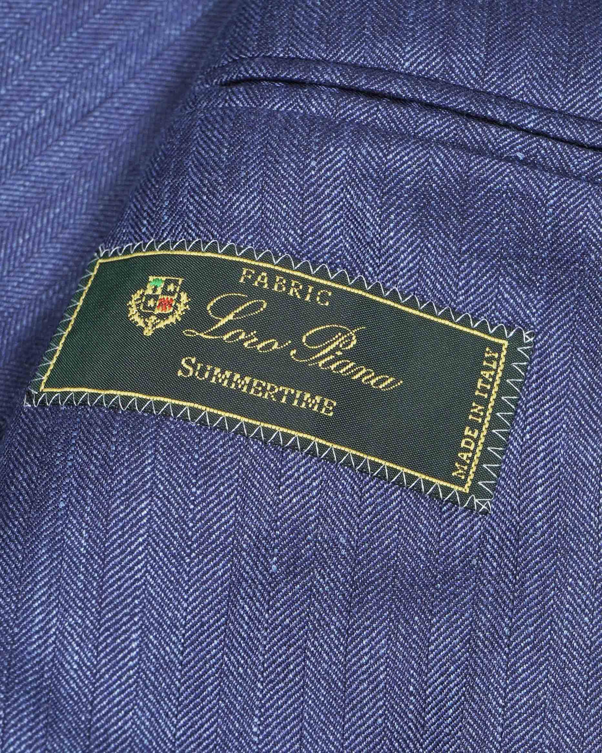 Luigi Bianchi Virgin Wool and Silk Blend Blazer - Blue