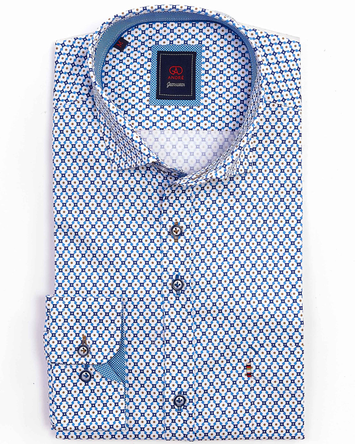 Andre 'Berlin' Long Sleeved Shirt - Ecru