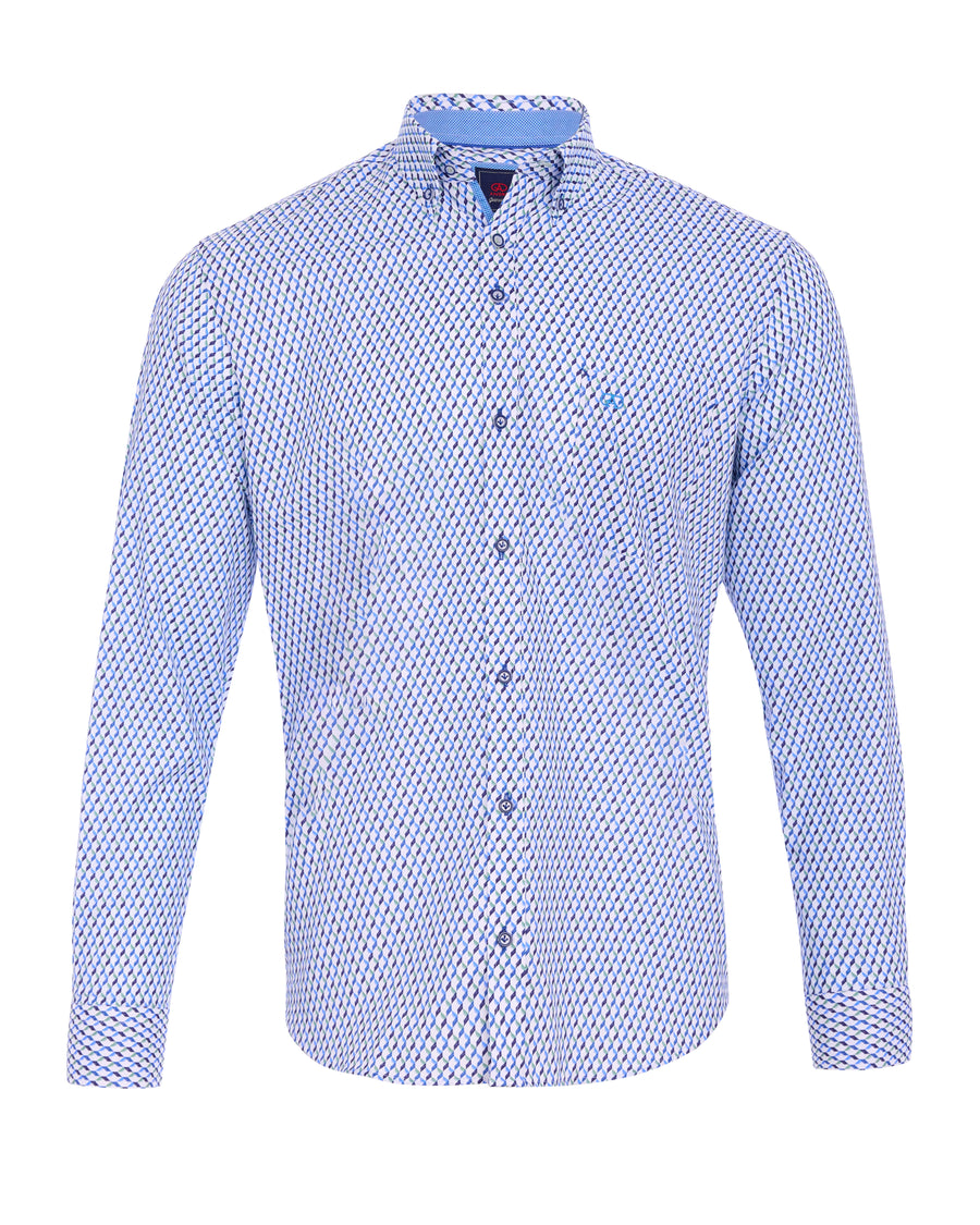 Andre Dodder Long Sleeve Casual Shirt - Green