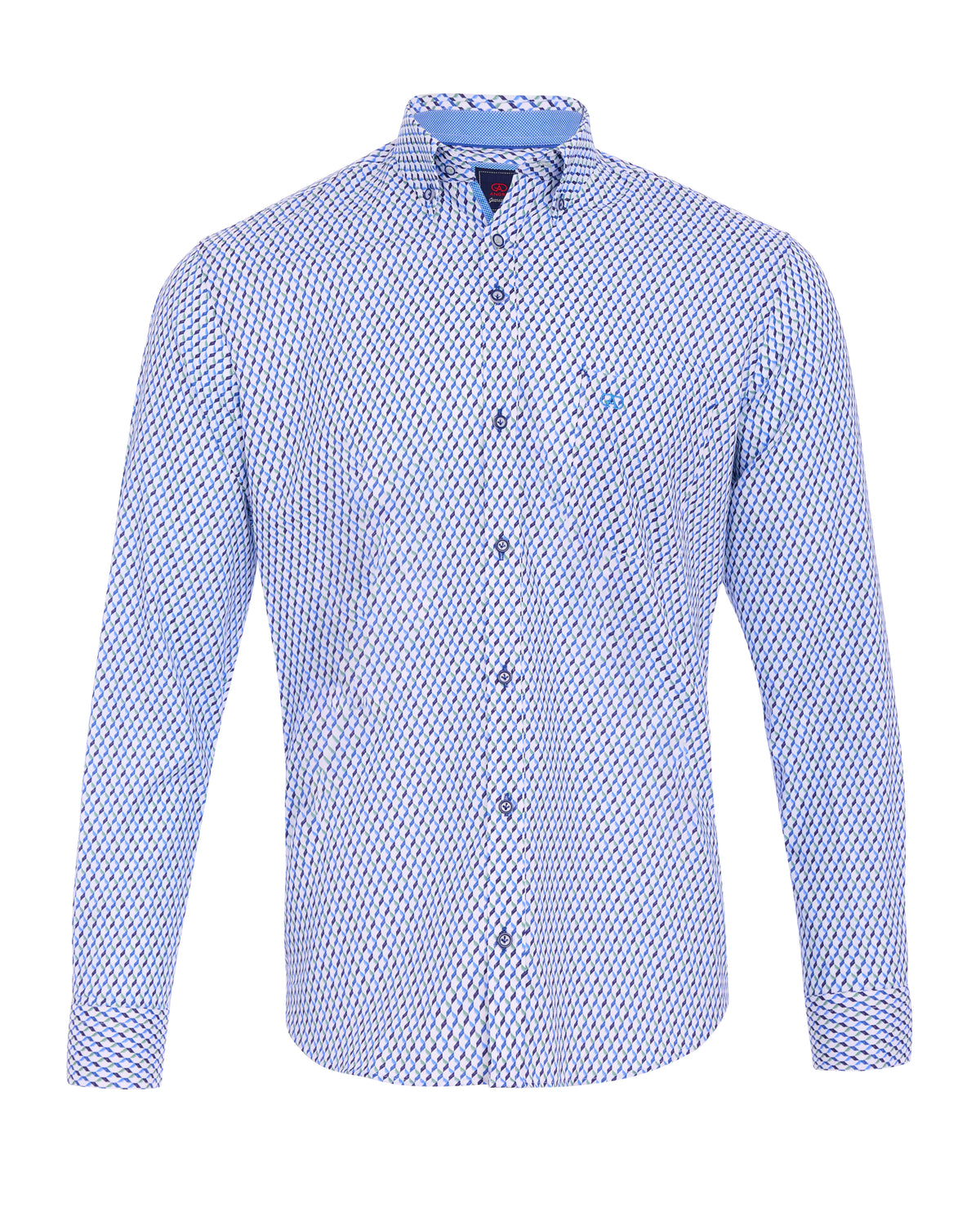 Andre Dodder Long Sleeve Casual Shirt - Green