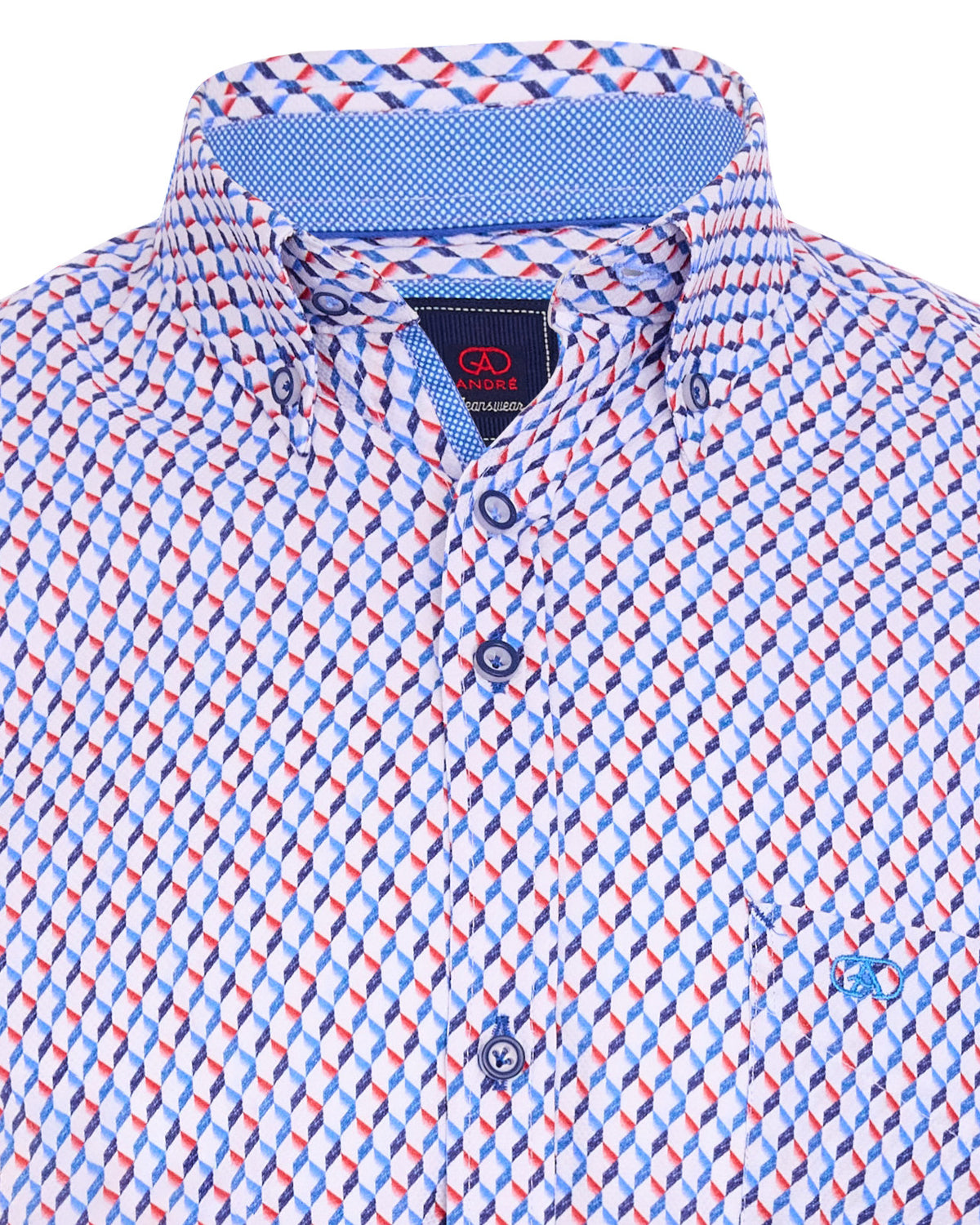 Andre Dodder Long Sleeve Casual Check Shirt - Mango