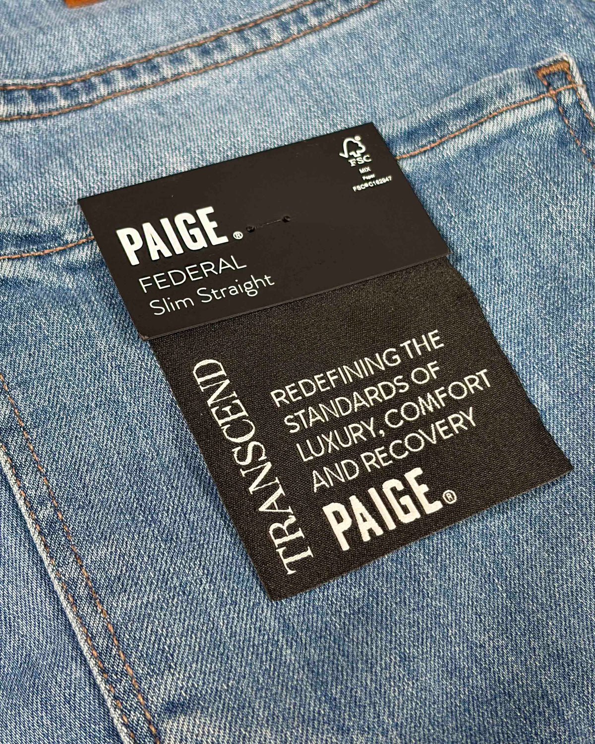 Paige Federal Jeans - Blue