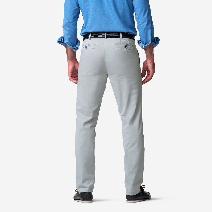 Meyer Oslo Organic Cotton Chino Trousers – Grey
