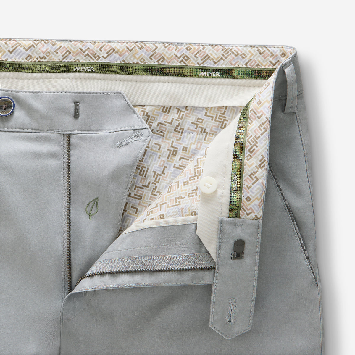 Meyer Hosen OSLO Casual Trousers - Grey