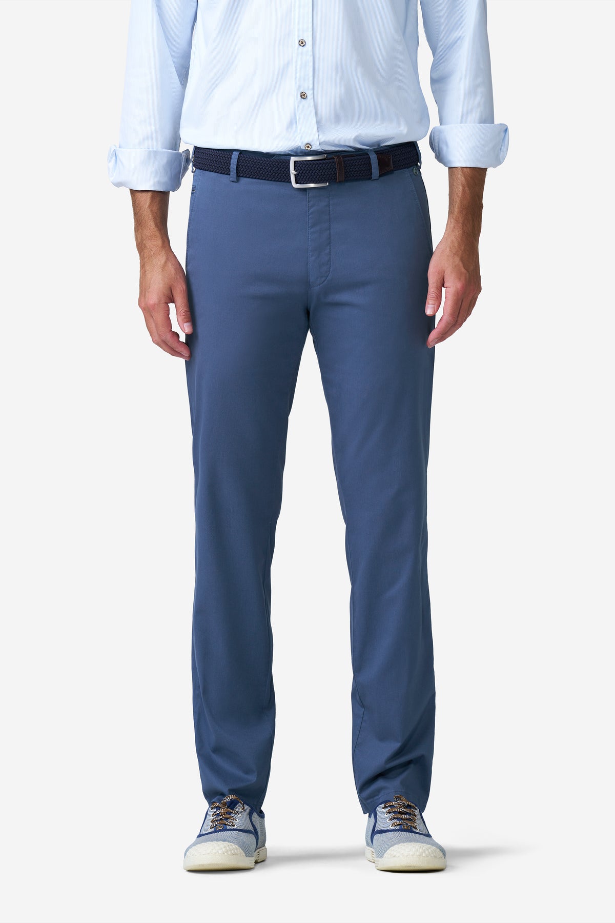 Meyer Hosen BONN Casual Trousers - Blue