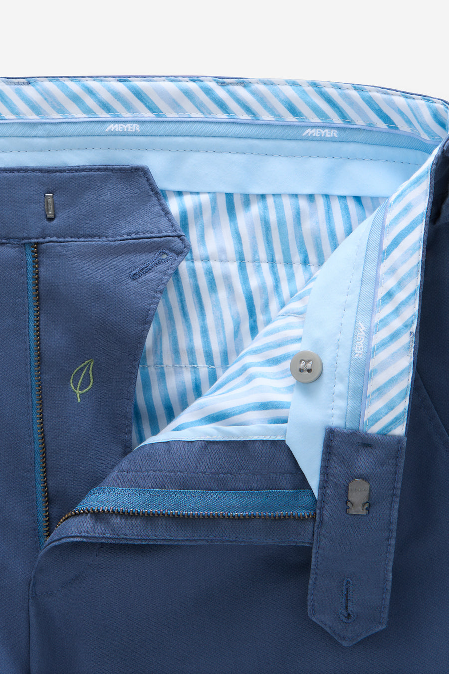 Meyer Bonn Chino Trousers – Blue