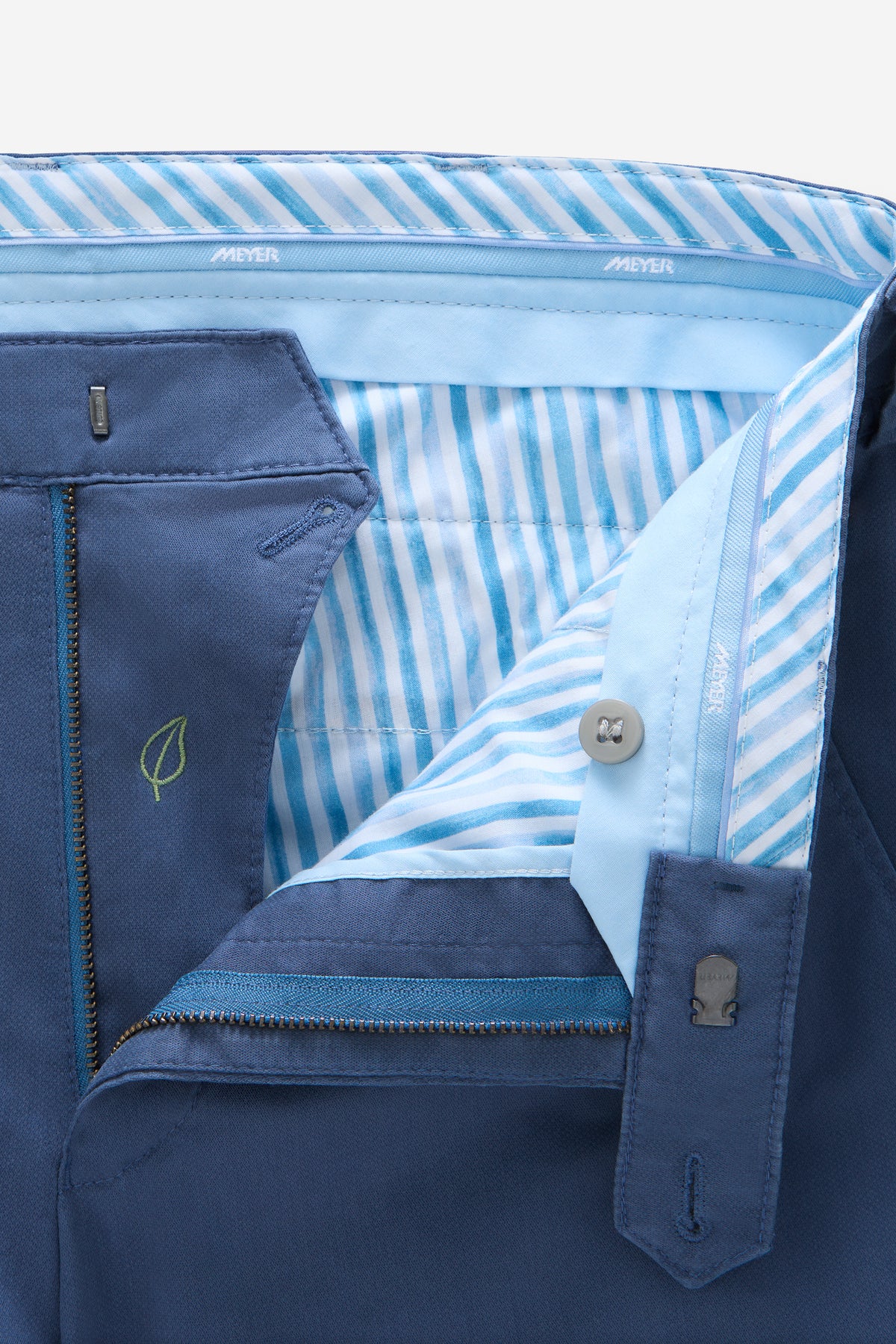 Meyer Hosen BONN Casual Trousers - Blue