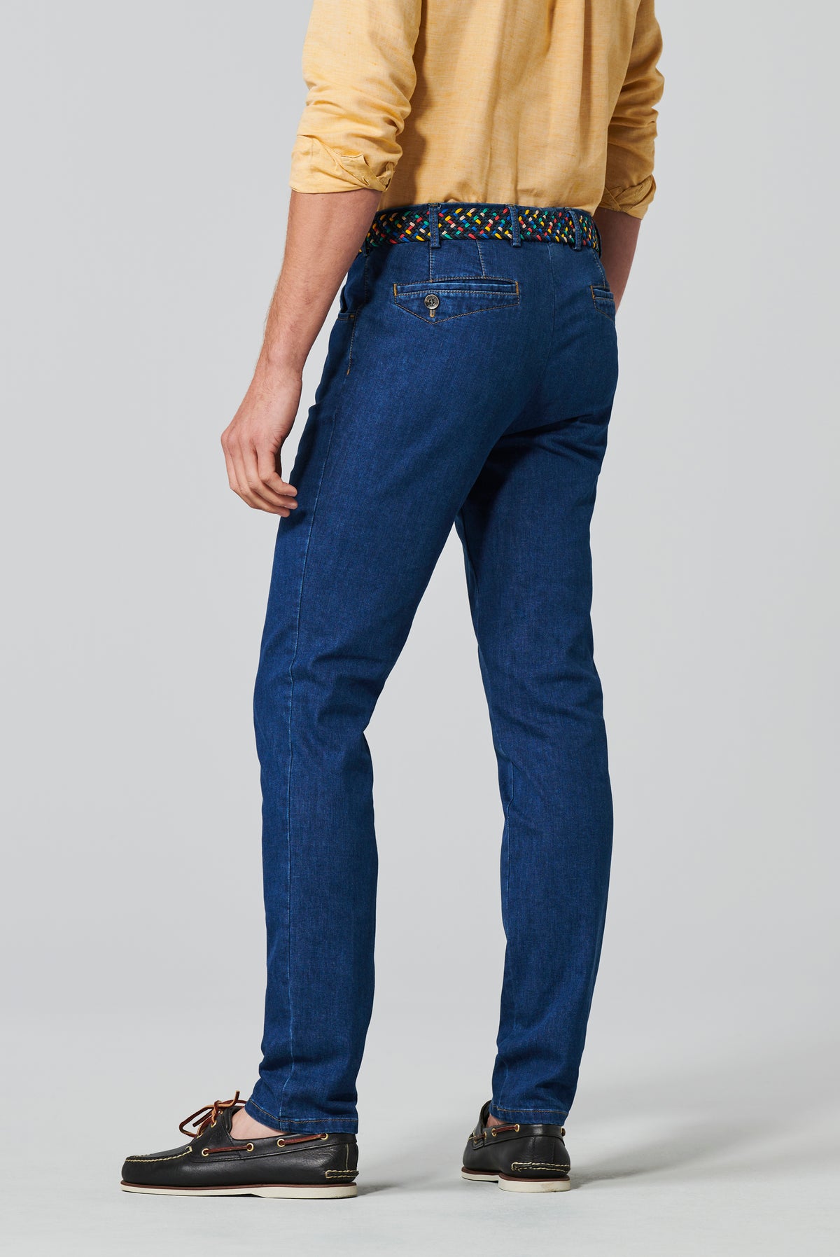Meyer Hosen OSLO Casual Trousers - Denim