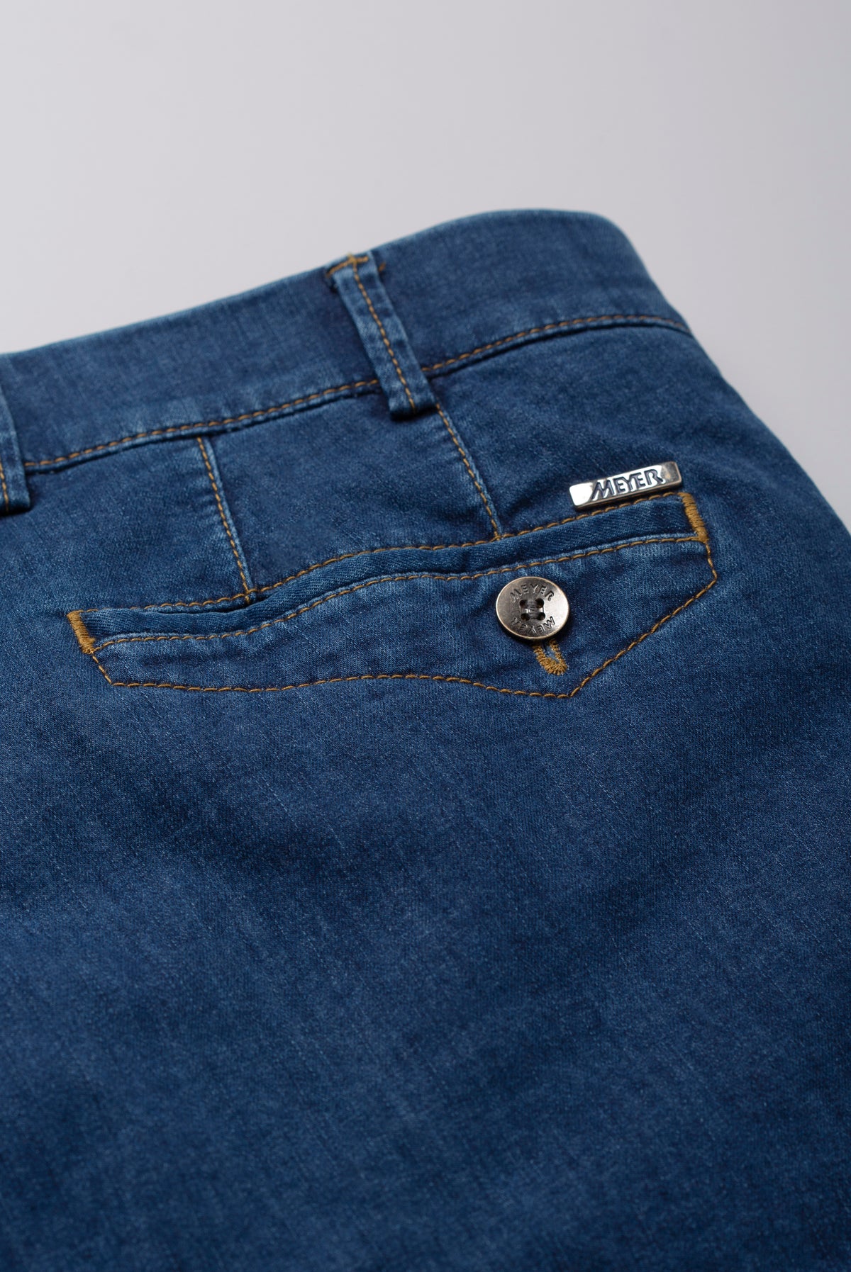 Meyer Hosen OSLO Casual Trousers - Denim