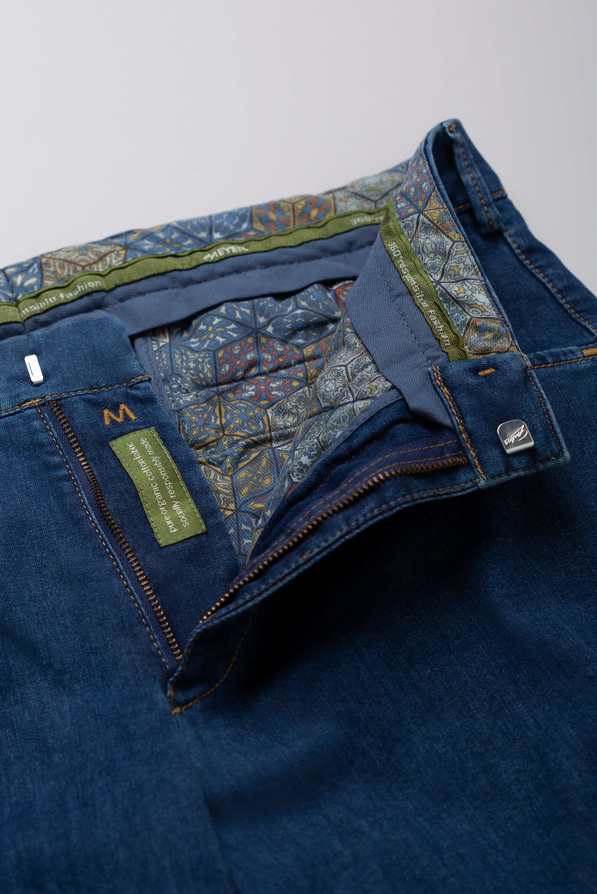 Meyer Hosen OSLO Casual Trousers - Denim