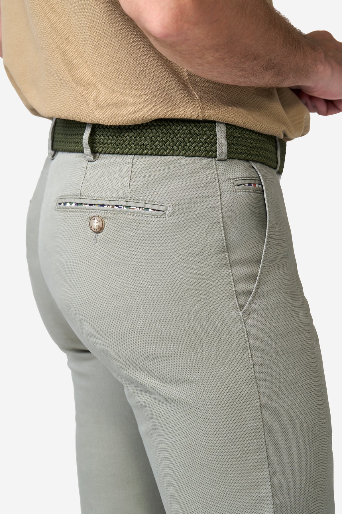 Meyer Hosen BONN Casual Trousers - Green