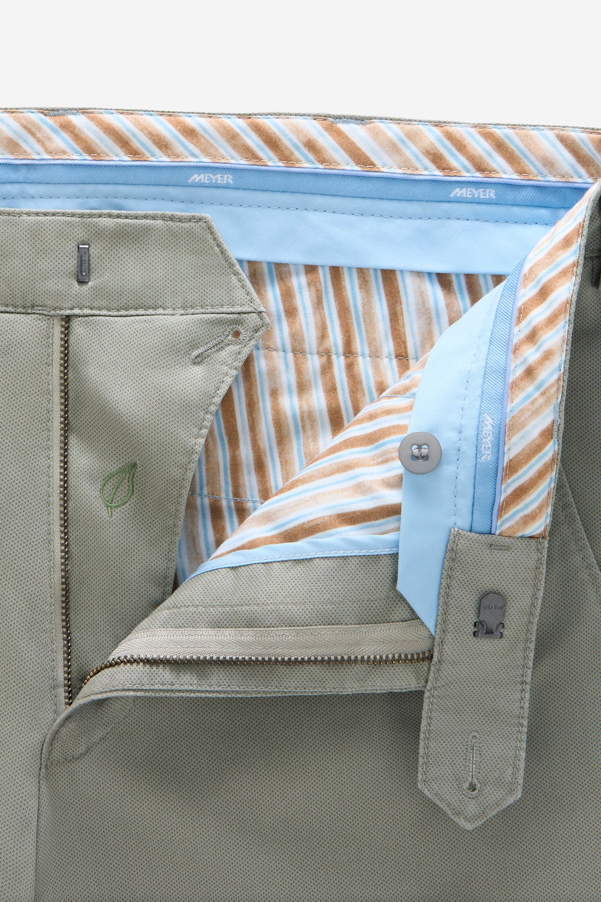 Meyer Hosen BONN Casual Trousers - Green