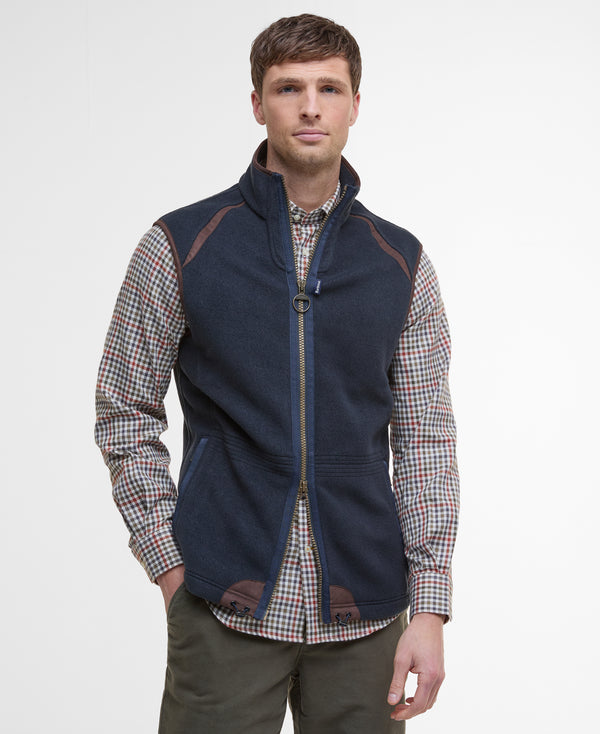 Barbour Langdale Gilet Fleece - Navy