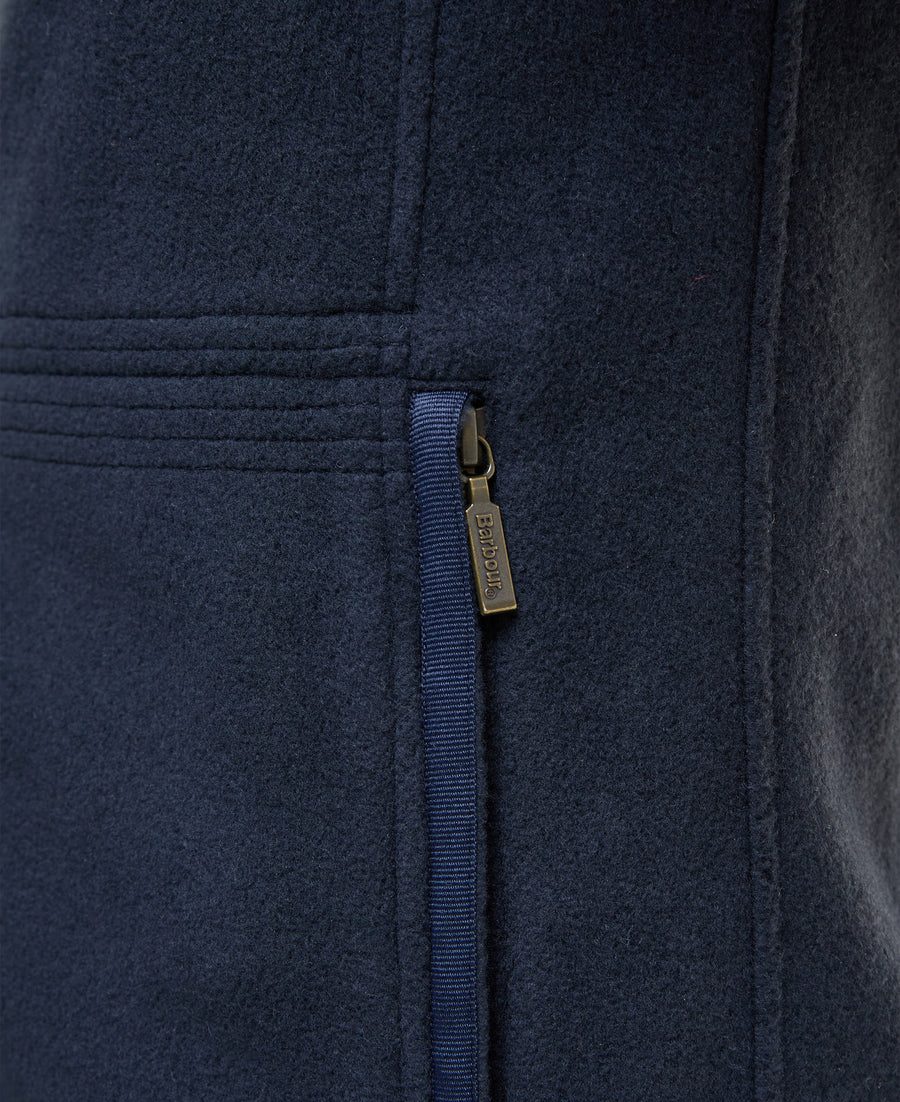 Barbour Langdale Gilet Fleece - Navy