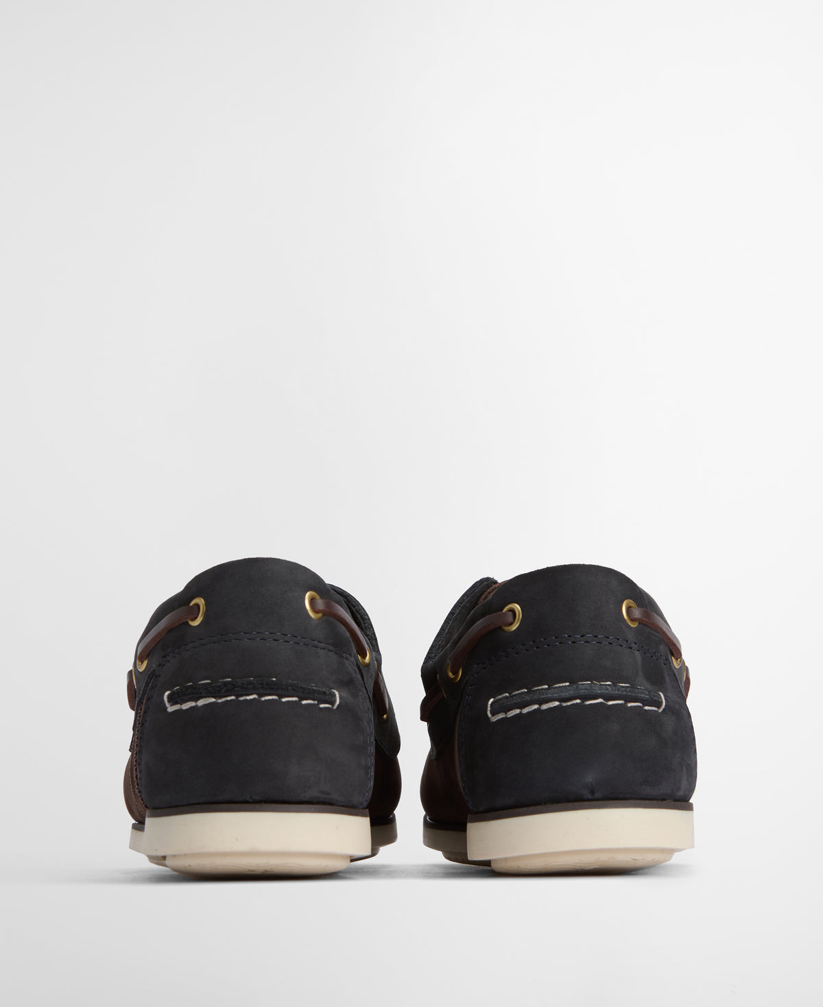 Barbour Wake Boat Shoe -Brown/Navy