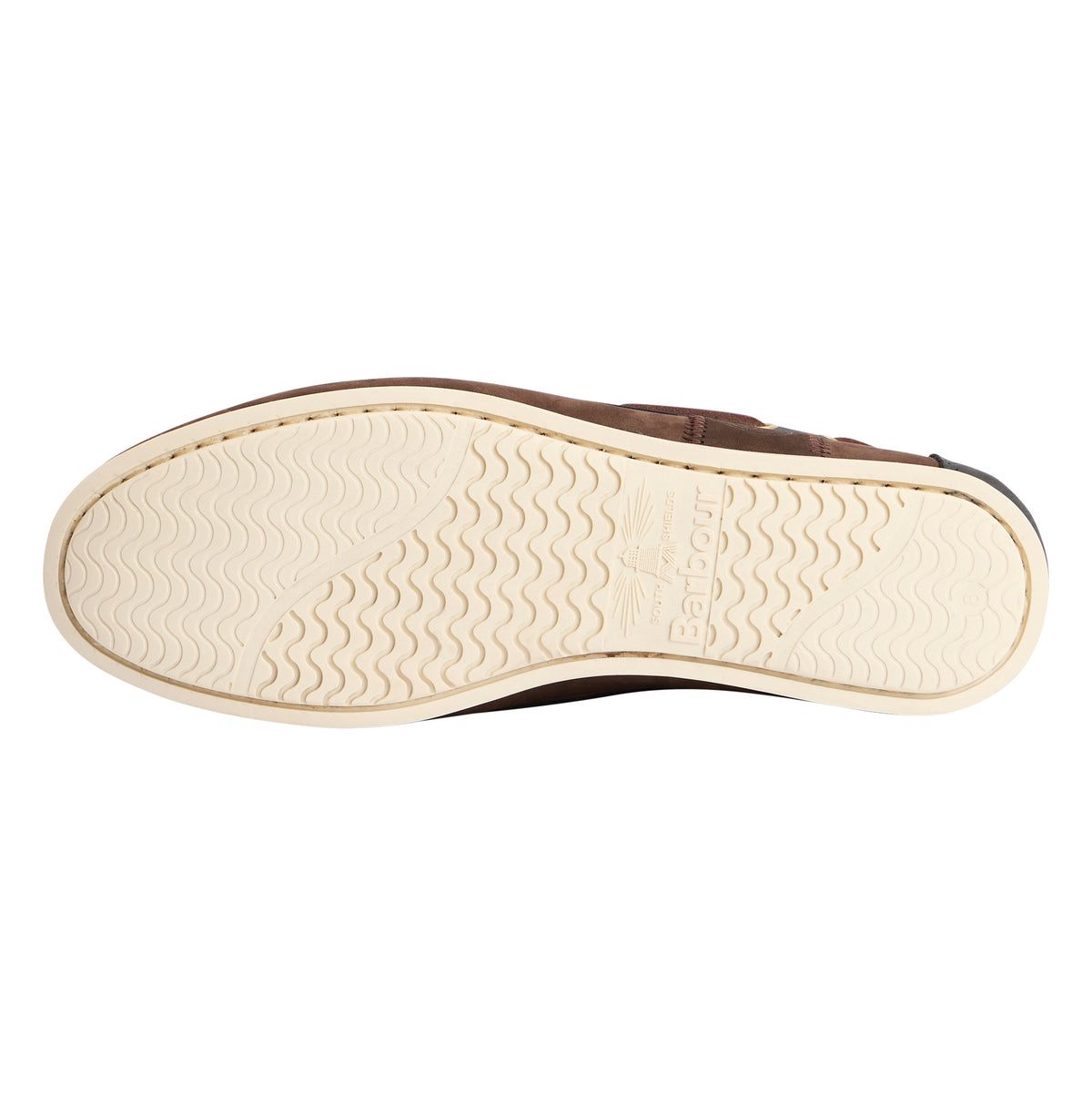 Barbour Wake Boat Shoe -Brown/Navy