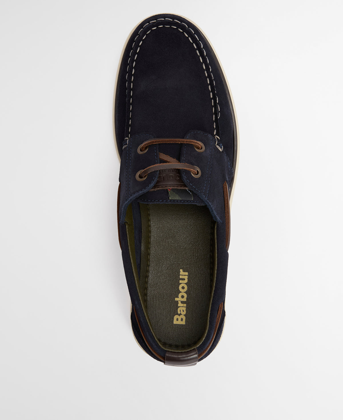 Barbour Rothley Boat Shoe -Navy Suede