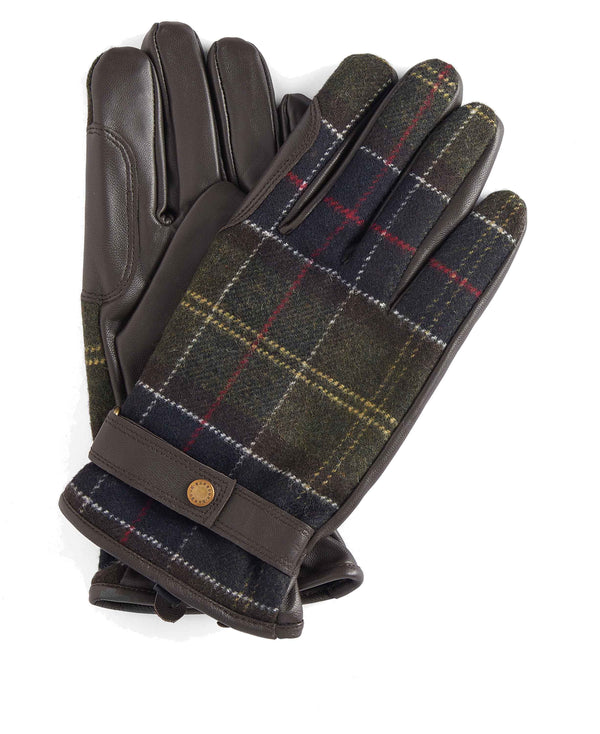 Barbour Newbrough Tartan Gloves - Tartan