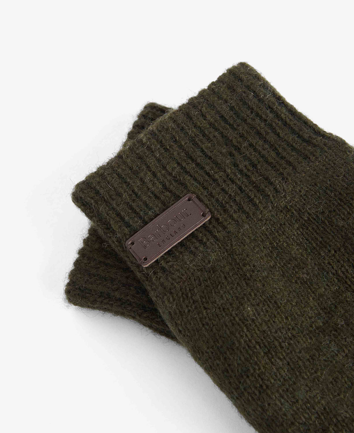 Barbour Carlton Knitted Gloves - Green