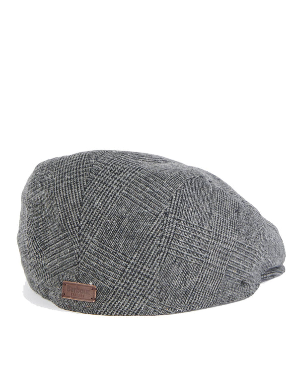 Barbour Cheviot Flat Cap - Grey