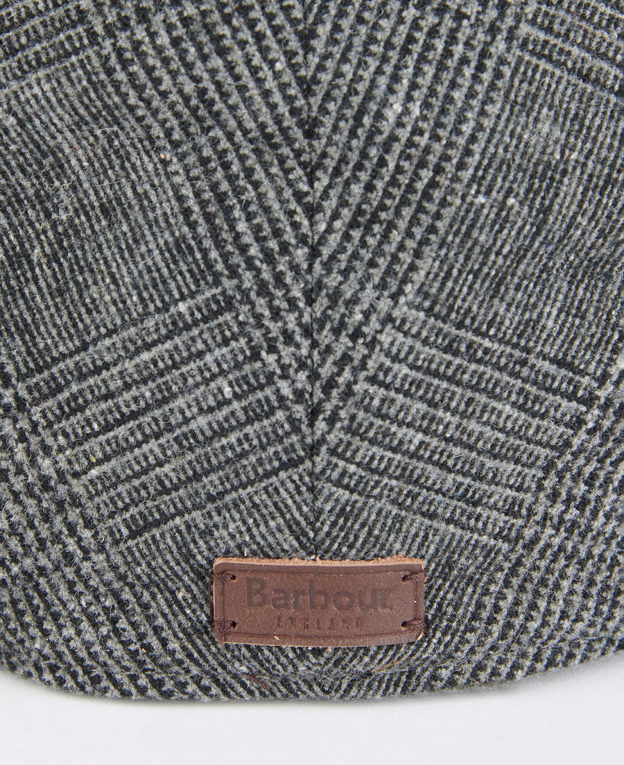 Barbour Cheviot Flat Cap - Grey
