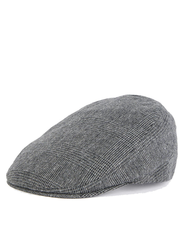 Barbour Cheviot Flat Cap - Grey