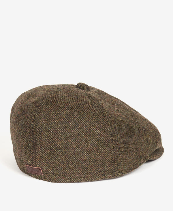 Barbour Claymore Baker Boy Hat - Olive Green