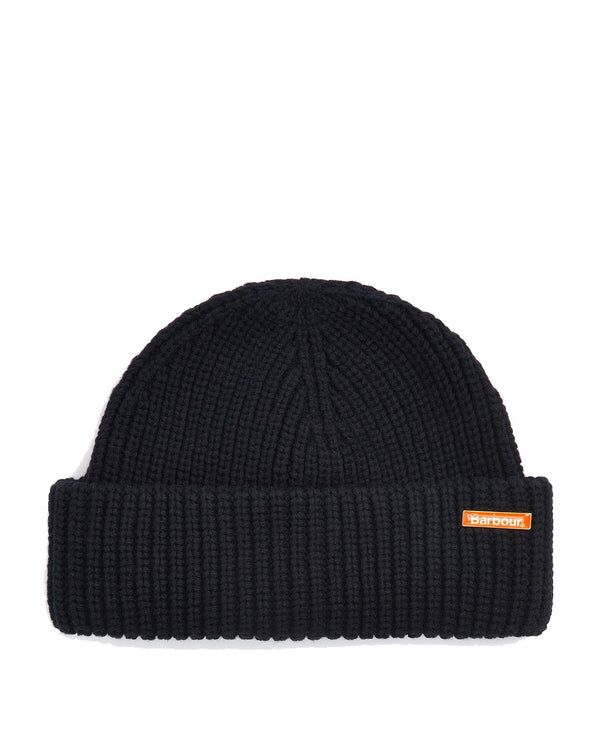 Barbour Mosely Fisherman Beanie - Black