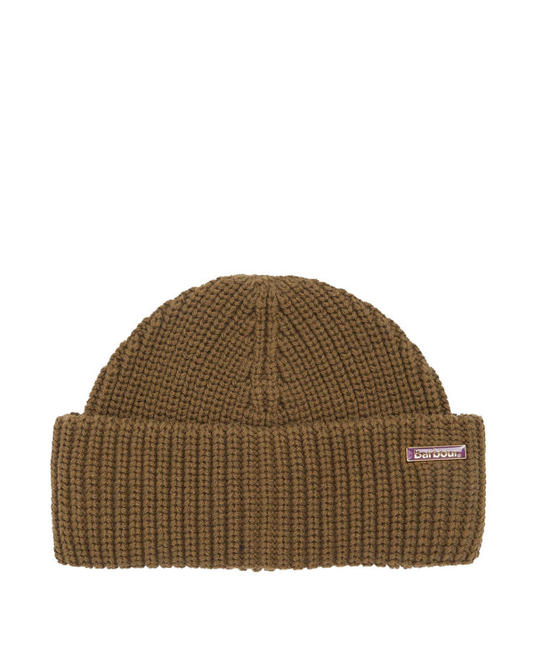 Barbour Mosely Fisherman Beanie - Brown