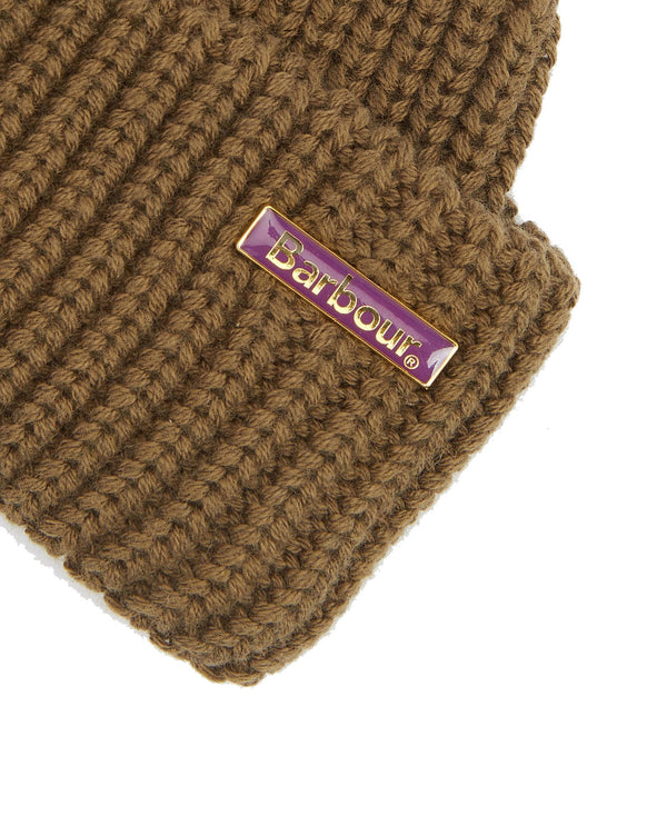 Barbour Mosely Fisherman Beanie - Brown