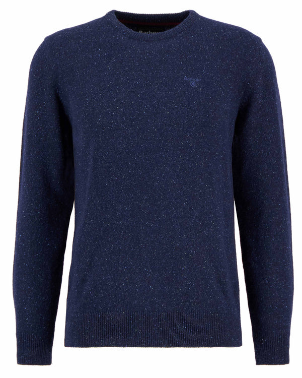 Barbour Essential Tisbury Crew-Neck Knit - Navy