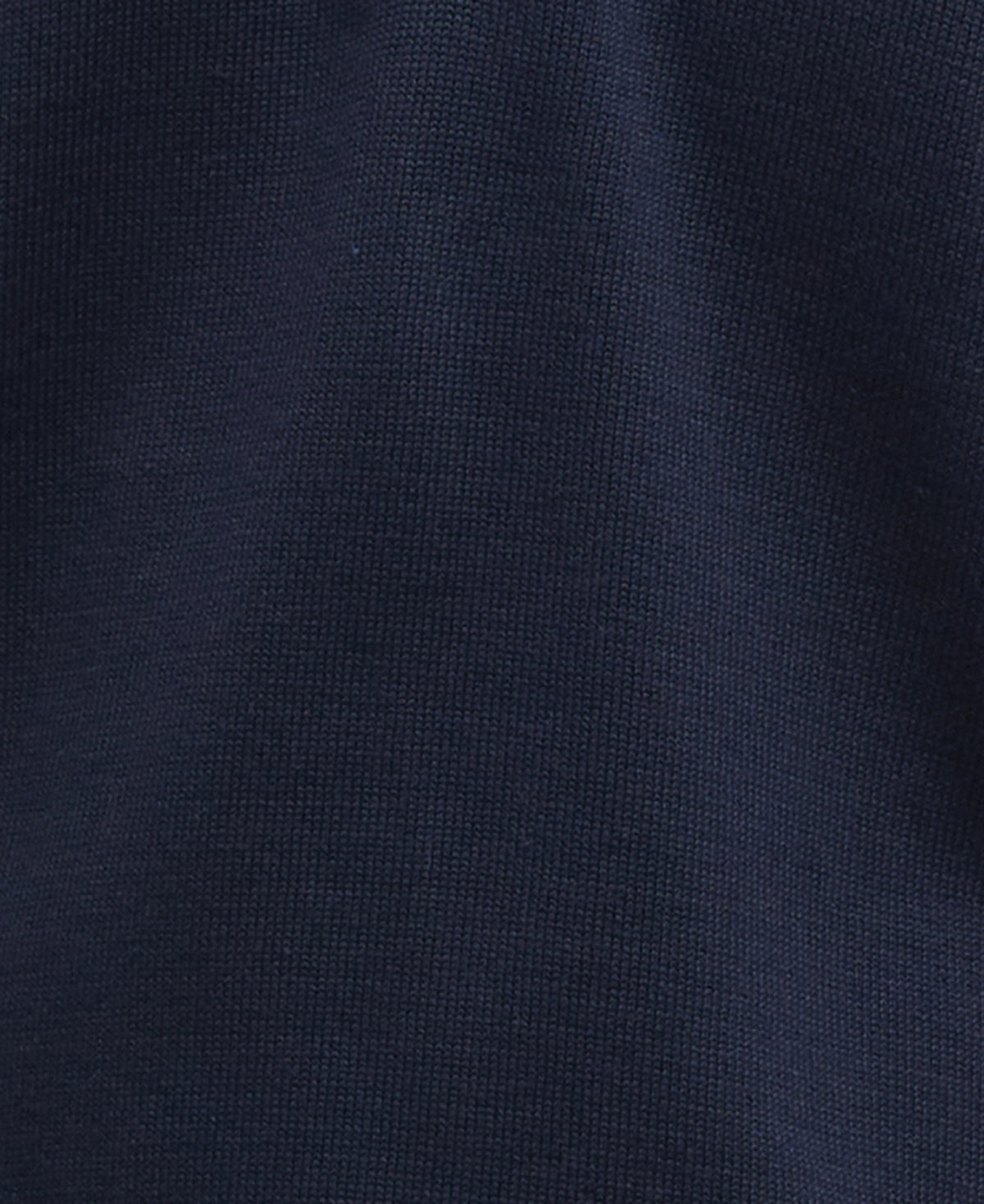 Barbour Cotton Quarter Zip Knit - Navy