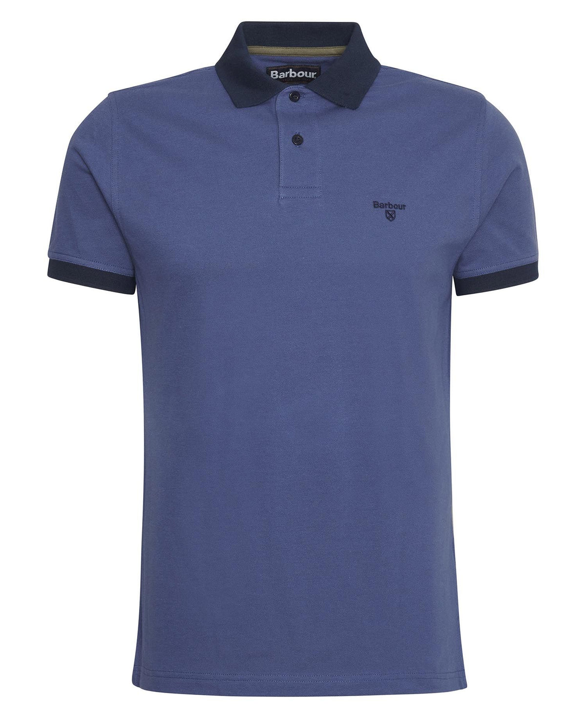 Barbour Lynmouth Tipped Polo Shirt - Blue