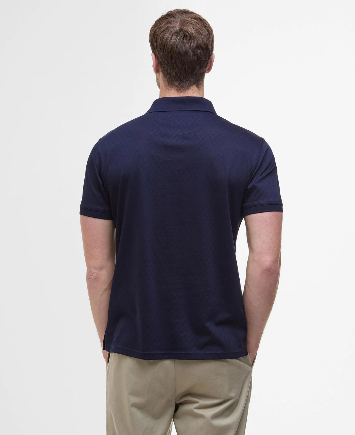 Barbour Sutton Tailored Polo Shirt - Navy