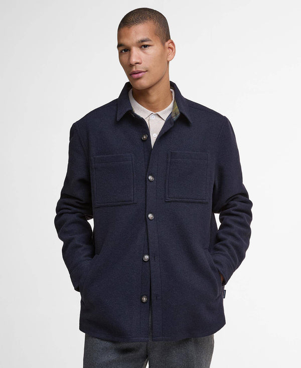 Barbour Marlow Tailored Overshirt - Navy