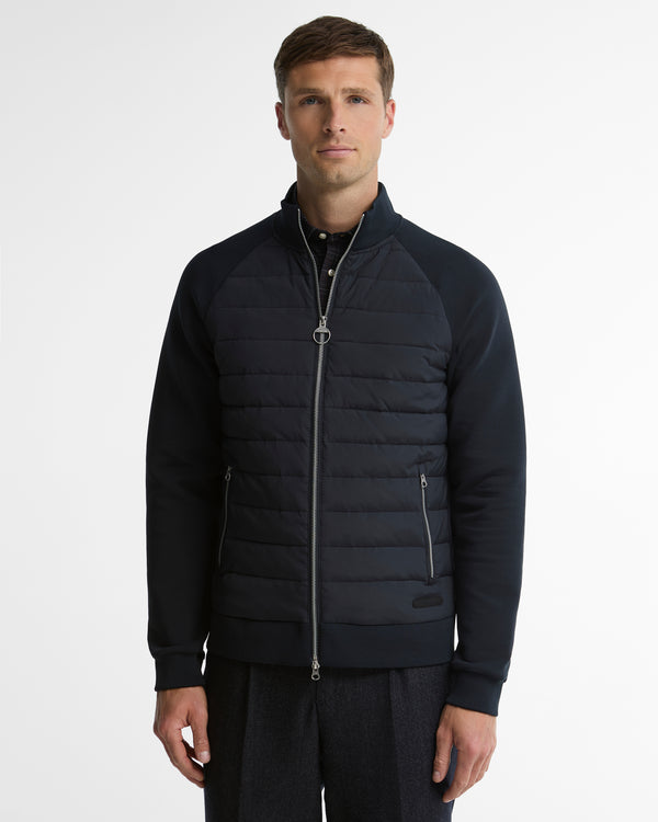 Barbour Thornton QS Zip Through- Dark Navy