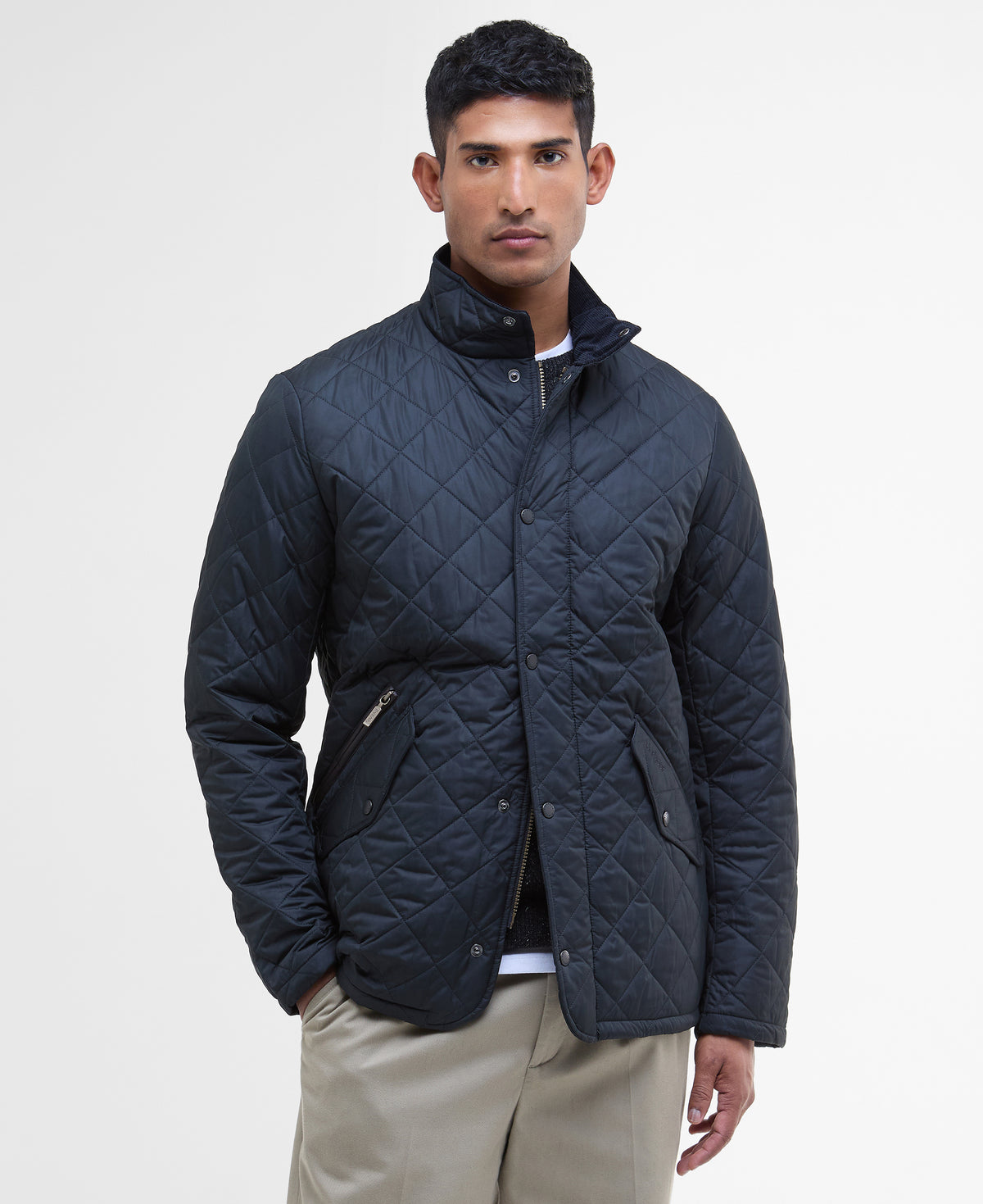 Barbour Chelsea Quilted Jacket - Navy