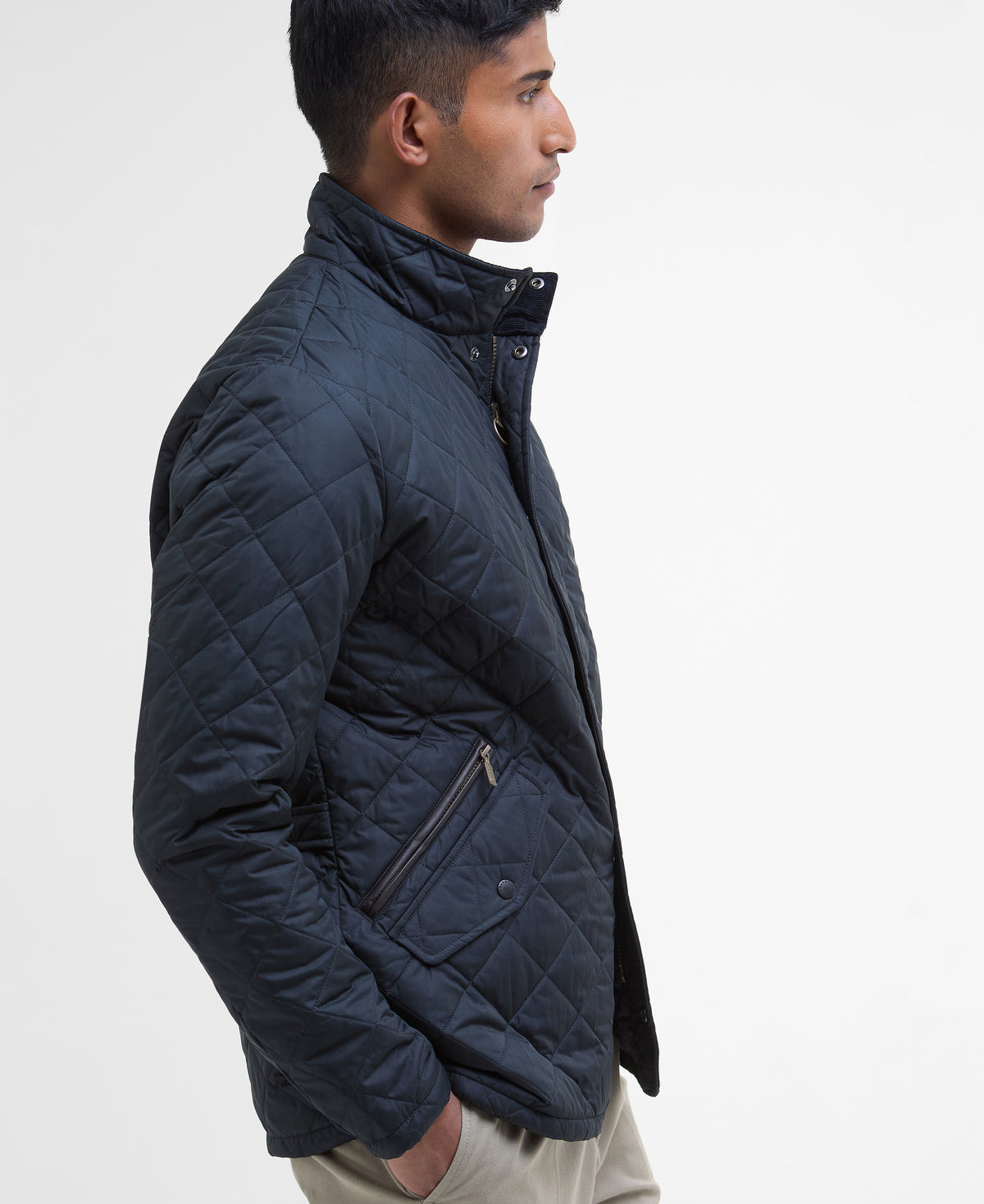 Barbour Chelsea Quilted Jacket - Navy