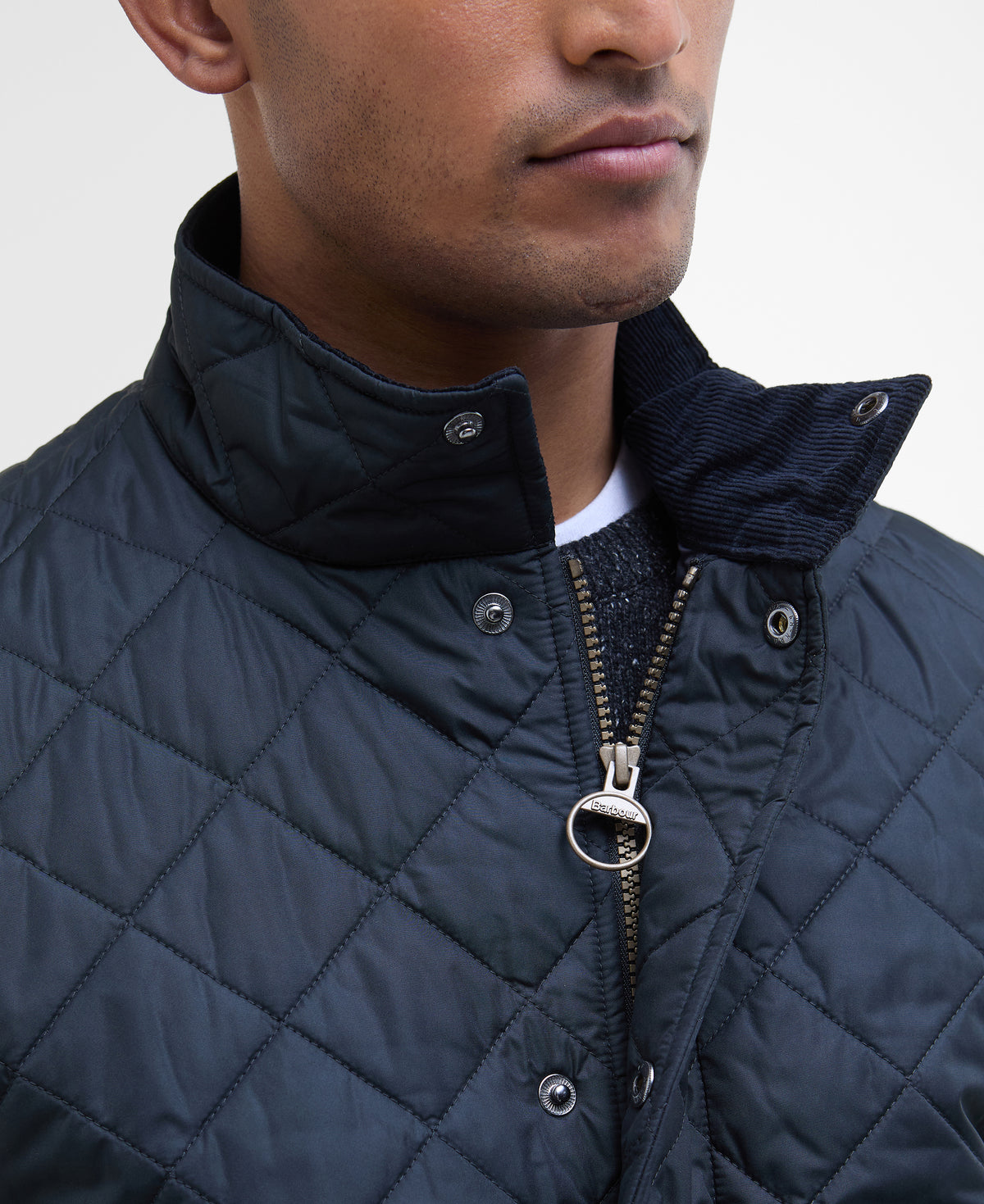 Barbour Chelsea Quilted Jacket - Navy