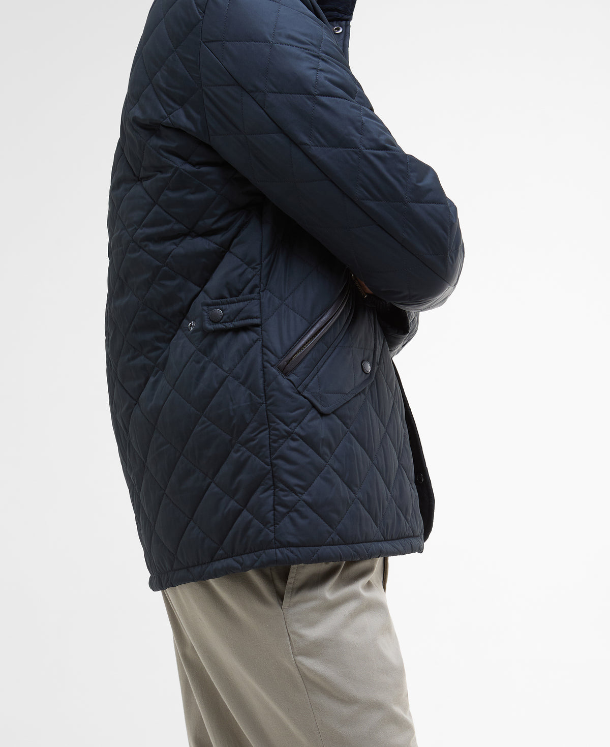 Barbour Chelsea Quilted Jacket - Navy