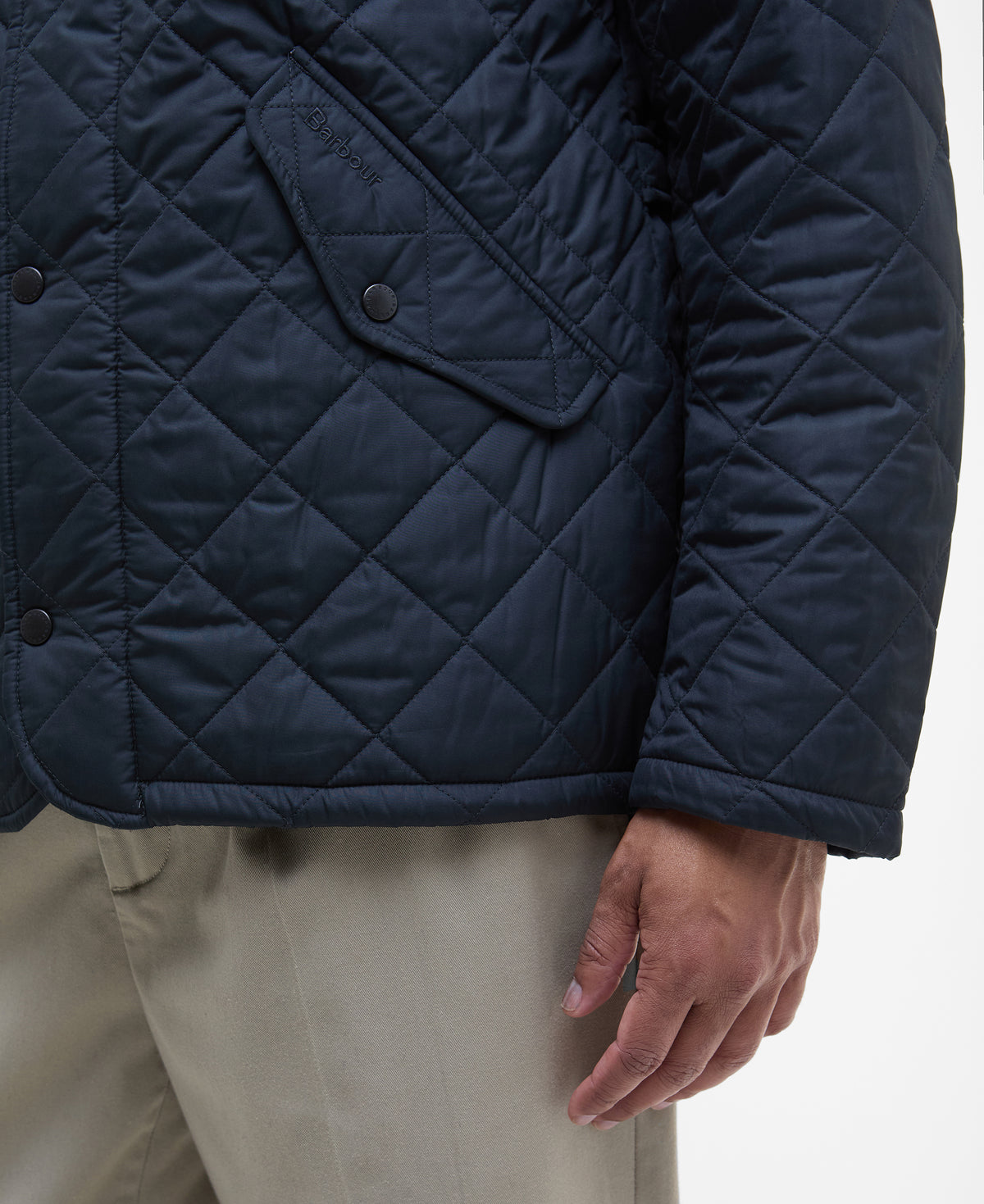 Barbour Chelsea Quilted Jacket - Navy