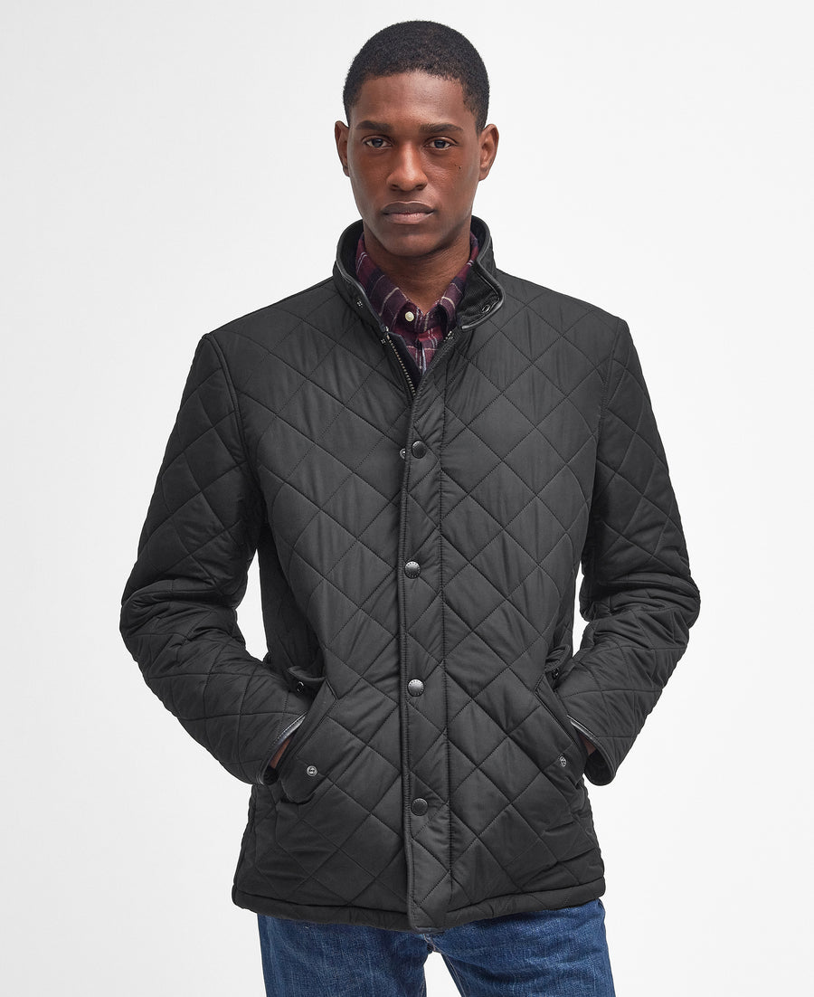 Barbour Powell Quilted Jacket - Black