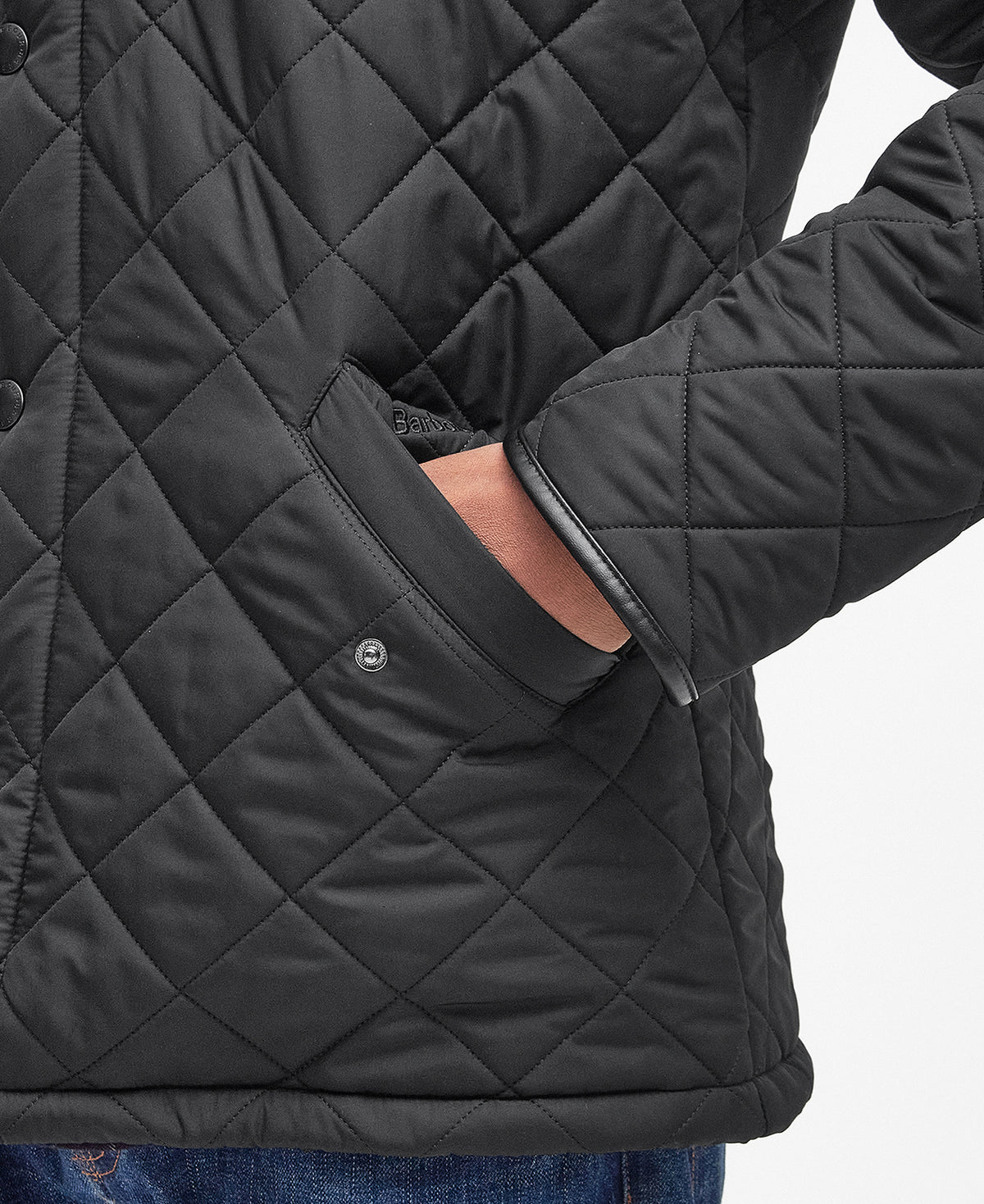 Barbour Powell Quilted Jacket - Black