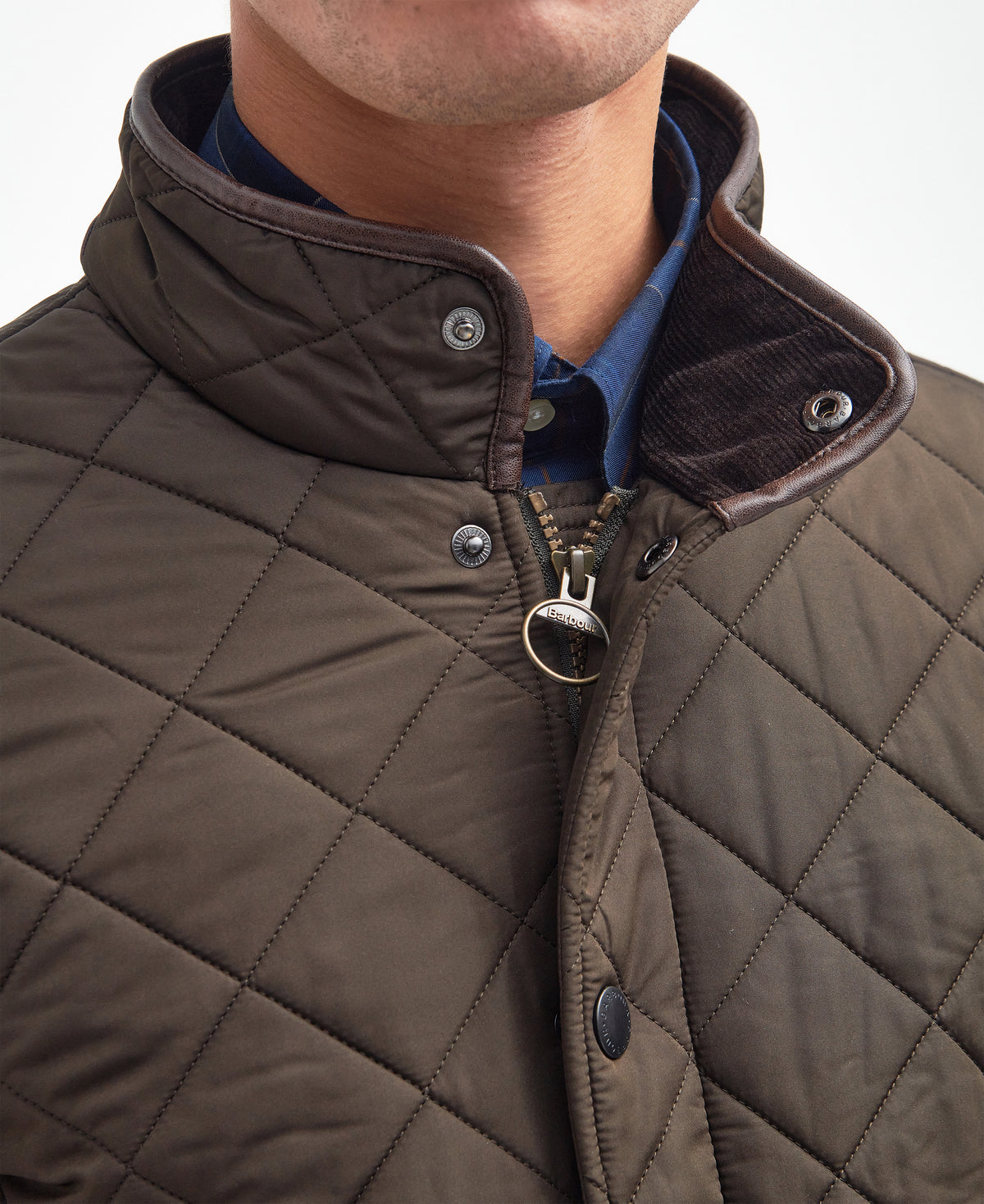 Barbour Powell Quilted Jacket - OLIVE