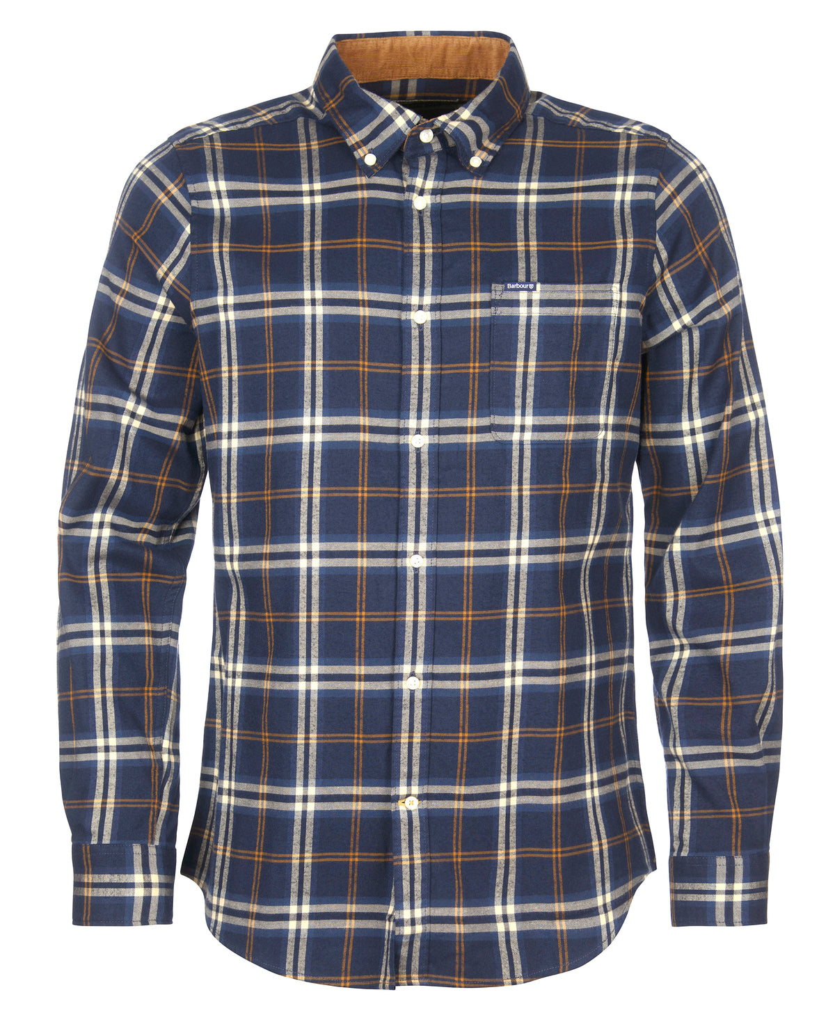 Barbour Crossfell Tailored Checked Shirt - Blue