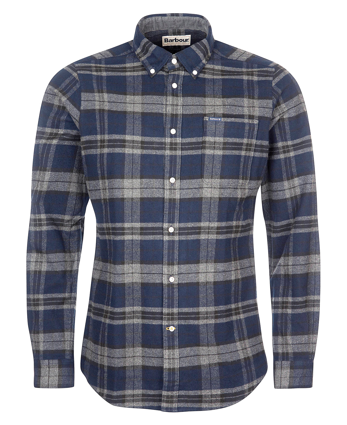 Barbour Betsom Tailored Checked Shirt - Grey